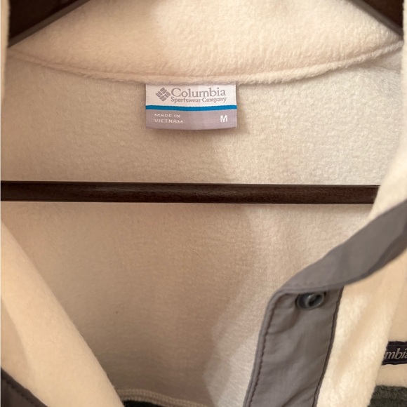 Columbia Cream and Gray Sweatshirt - Picture 2 of 4